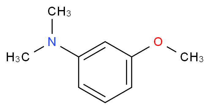 3-methoxy-N,N-dimethylaniline_分子结构_CAS_15799-79-8