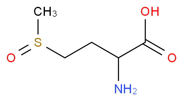 DL-METHIONINE SULFOXIDE_分子结构_CAS_454-41-1)