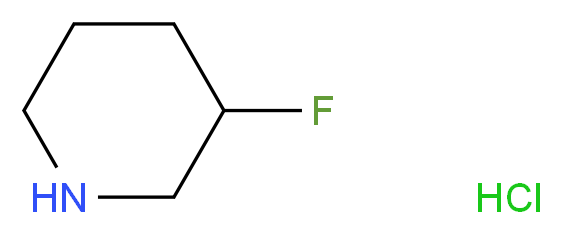 3-fluoropiperidine hydrochloride_分子结构_CAS_116574-75-5