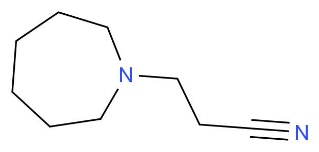 3-(azepan-1-yl)propanenitrile_分子结构_CAS_937-51-9