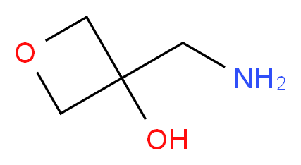 3-(aminomethyl)oxetan-3-ol_分子结构_CAS_1305208-47-2