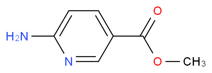 Methyl 6-aminonicotinate_分子结构_CAS_36052-24-1)