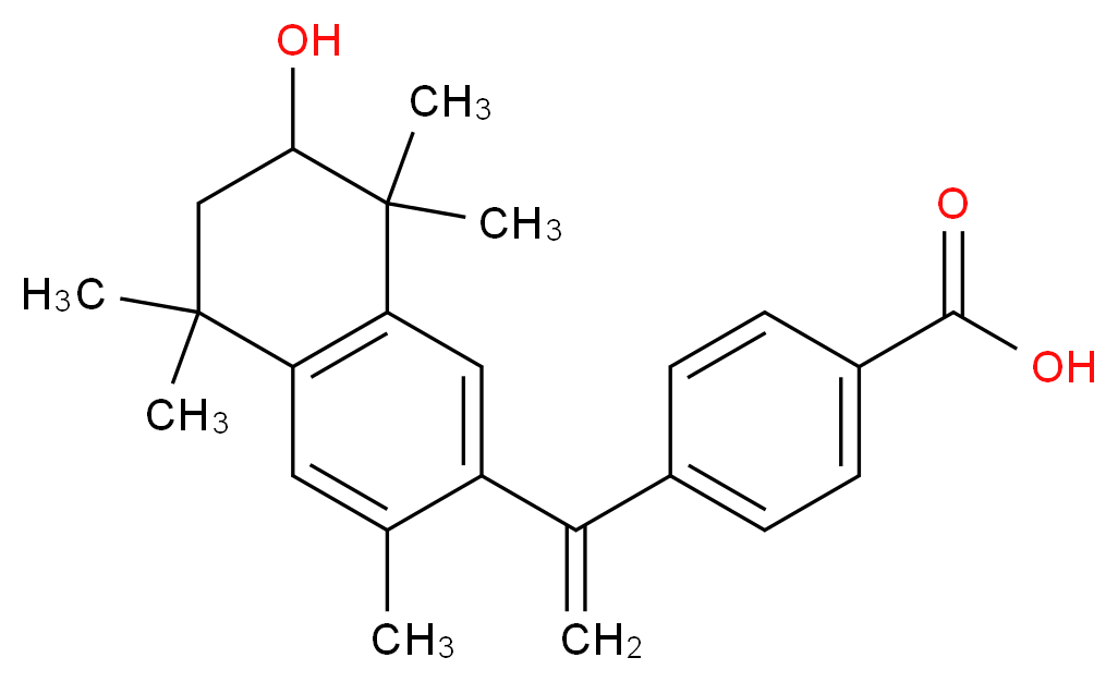 7-Hydroxy Bexarotene_分子结构_CAS_368451-10-9)