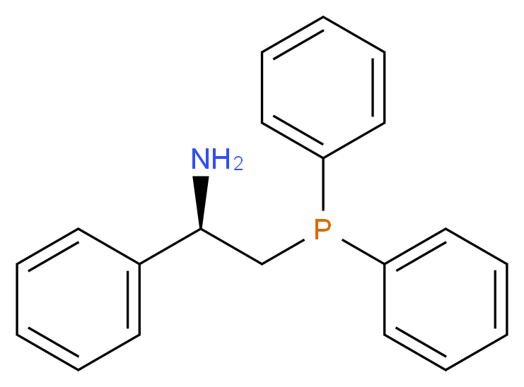 (R)-2-Diphenylphosphino-1-phenylethylamine_分子结构_CAS_141096-35-7)