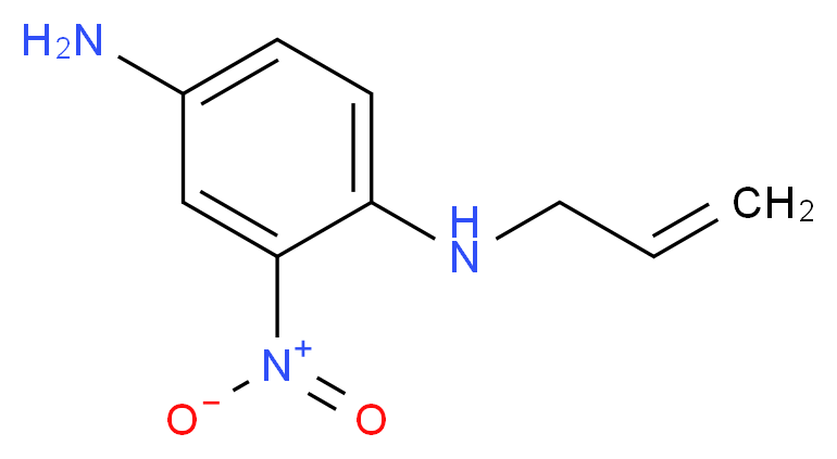 2-nitro-1-N-(prop-2-en-1-yl)benzene-1,4-diamine_分子结构_CAS_160219-76-1