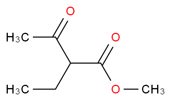 2-乙基乙酰乙酸甲酯_分子结构_CAS_51756-08-2)