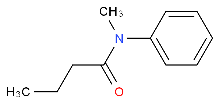 N-methyl-N-phenylbutanamide_分子结构_CAS_42883-79-4