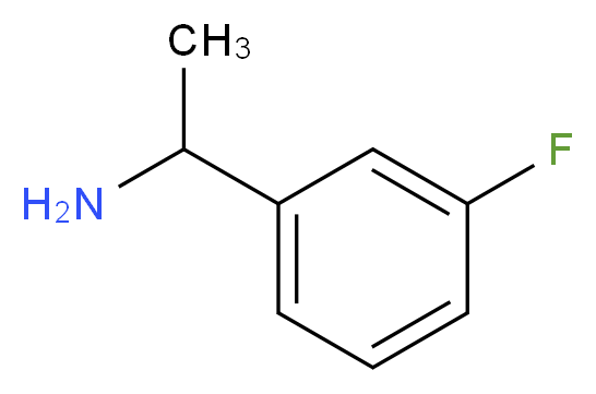 1-(3-fluorophenyl)ethan-1-amine_分子结构_CAS_74788-45-7