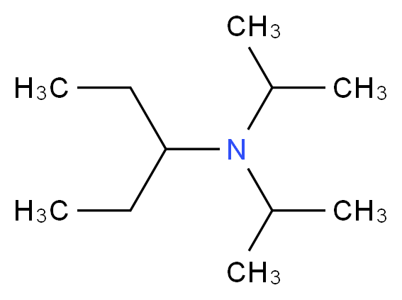 N,N-Diisopropyl-3-pentylamine_分子结构_CAS_68714-10-3)