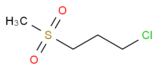 1-chloro-3-methanesulfonylpropane_分子结构_CAS_)