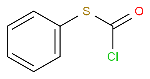 PHENYL CHLOROTHIOLFORMATE_分子结构_CAS_13464-19-2)