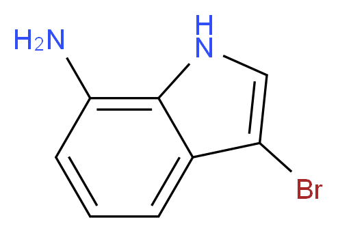 3-BROMO-1H-INDOL-7-AMINE_分子结构_CAS_1084328-82-4)