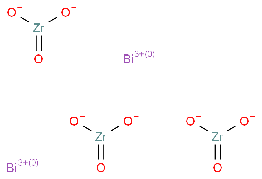 锆酸铋(III)_分子结构_CAS_37306-42-6)