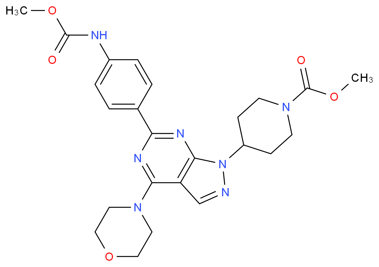 WYE 354 _分子结构_CAS_1062169-56-5)