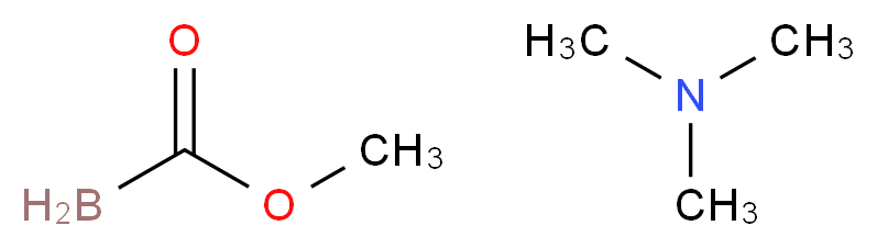 trimethylamine methyl boranecarboxylate_分子结构_CAS_91993-52-1