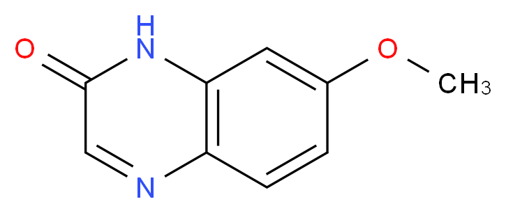 7-Methoxyquinoxalin-2(1H)-one_分子结构_CAS_55687-30-4)