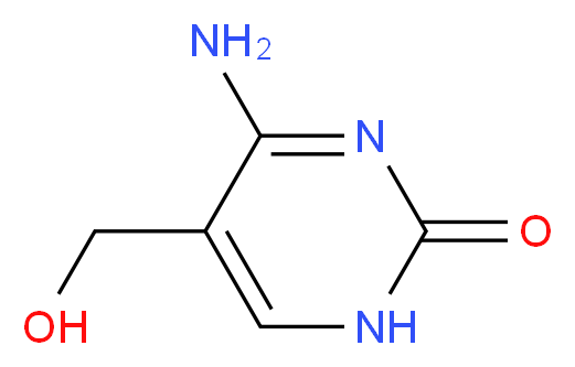 5-Hydroxymethylcytosine_分子结构_CAS_1123-95-1)