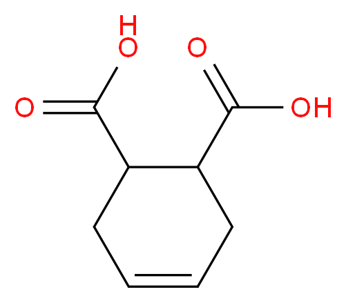 Cis-4-Cyclohexene-1,2-dicarboxylic acid_分子结构_CAS_2305-26-2)