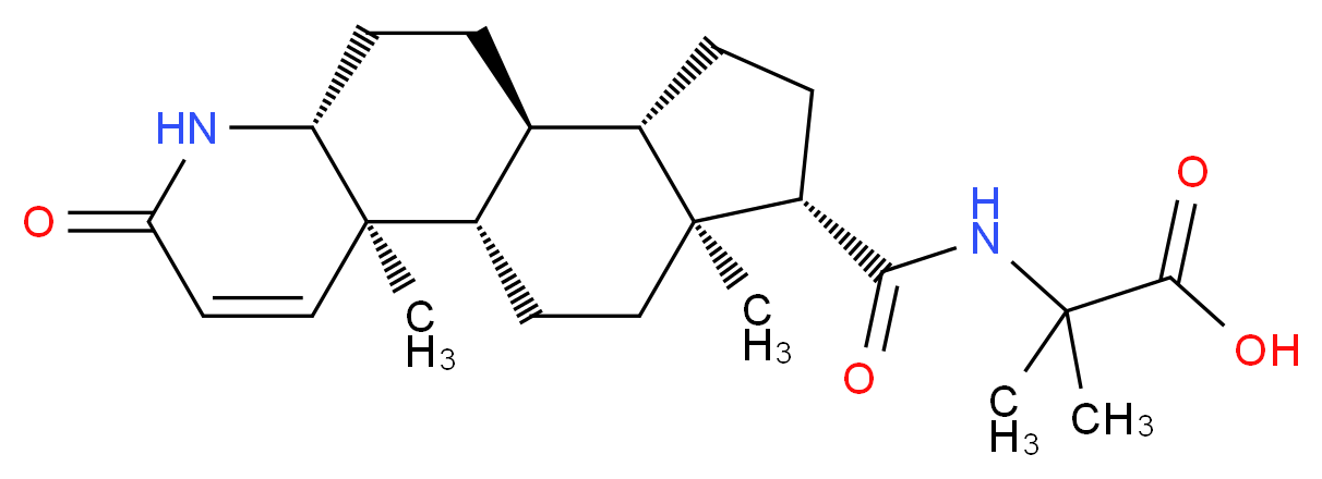 Finasteride Carboxylic Acid_分子结构_CAS_116285-37-1)