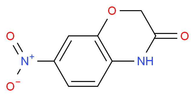 7-Nitro-2H-1,4-benzoxazin-3(4H)-one_分子结构_CAS_81721-86-0)