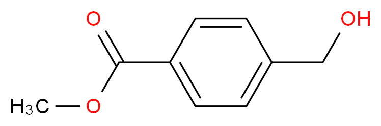 4-羟甲基苯甲酸甲酯_分子结构_CAS_6908-41-4)
