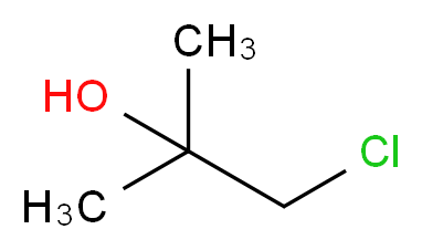 1-chloro-2-methylpropan-2-ol_分子结构_CAS_558-42-9