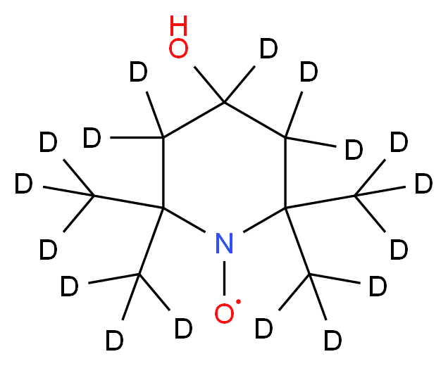 4-羟基-TEMPO-d17_分子结构_CAS_100326-46-3)