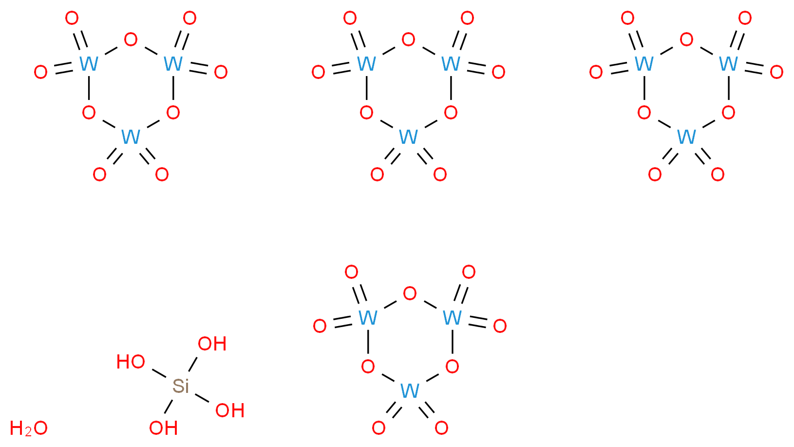 CAS_12027-43-9 分子结构