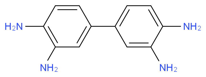 3,3'-Diaminobenzidine Tetrahydrochloride_分子结构_CAS_7411-49-6)