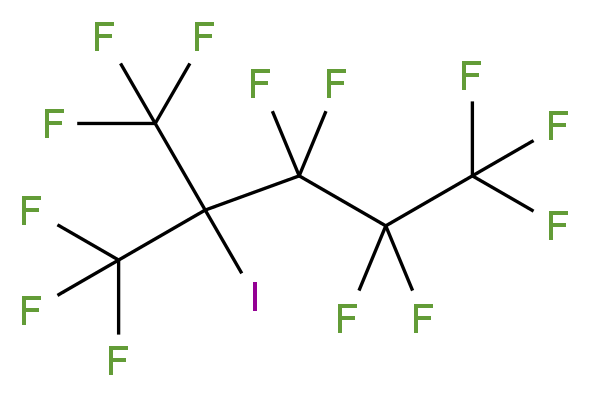 Decafluoro-2-(trifluoromethyl)-2-iodopentane 97%_分子结构_CAS_102780-88-1)