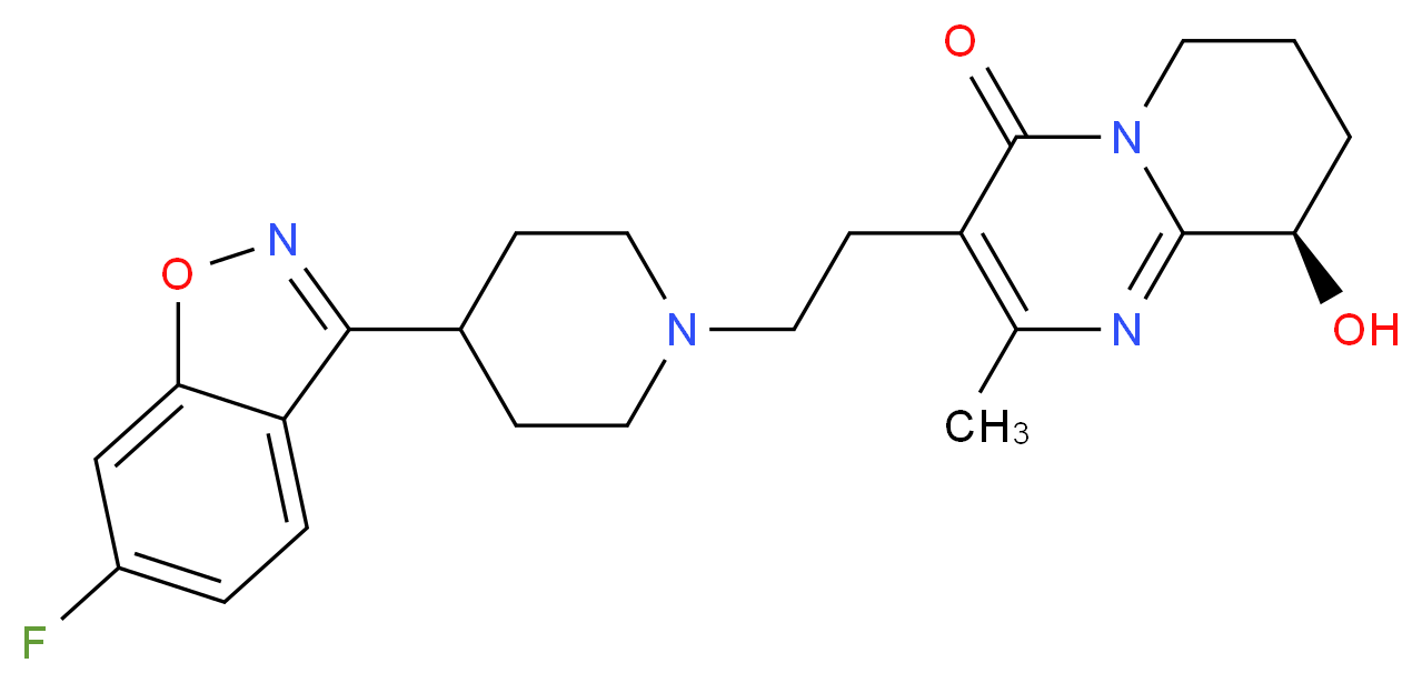 (R)-9-Hydroxy Risperidone_分子结构_CAS_130049-85-3)