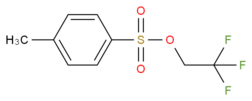 2,2,2-三氟乙基对甲苯磺酸酯_分子结构_CAS_433-06-7)