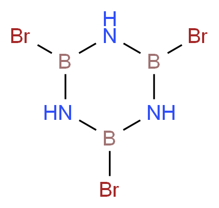 B-三溴氮化硼_分子结构_CAS_13703-88-3)