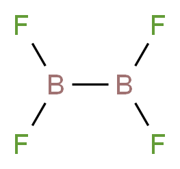 Diboron tetrafluoride_分子结构_CAS_13965-73-6)