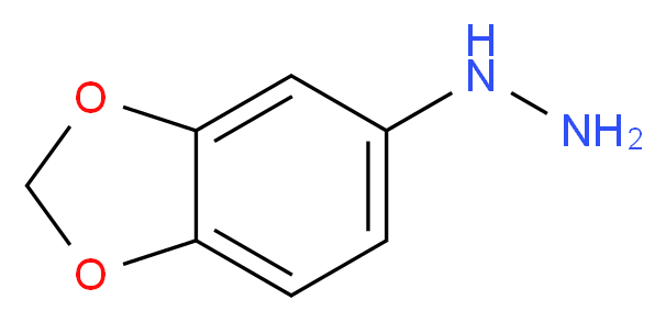 1,3-benzodioxol-5-ylhydrazine_分子结构_CAS_62646-09-7)