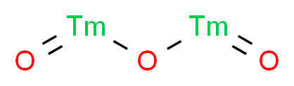 oxo[(oxothulio)oxy]thulium_分子结构_CAS_12036-44-1