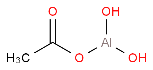 dihydroxyalumanyl acetate_分子结构_CAS_7360-44-3