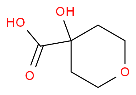 4-hydroxyoxane-4-carboxylic acid_分子结构_CAS_)