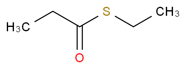 1-(ethylsulfanyl)propan-1-one_分子结构_CAS_2432-42-0