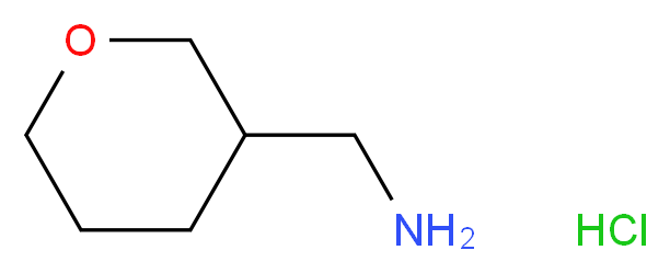 oxan-3-ylmethanamine hydrochloride_分子结构_CAS_7179-99-9