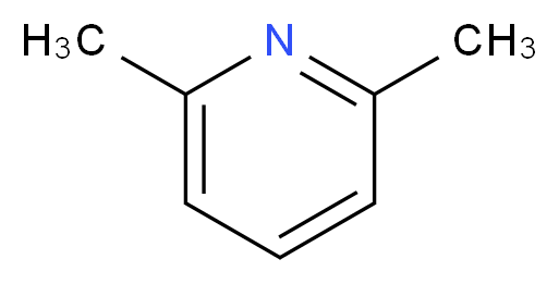 2,6-二甲基吡啶_分子结构_CAS_108-48-5)