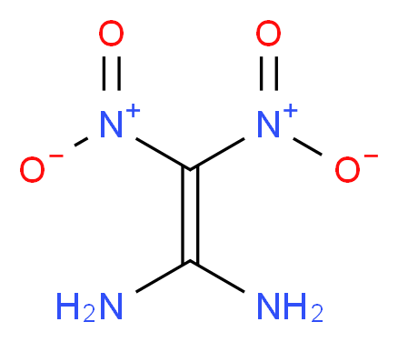 dinitroethene-1,1-diamine_分子结构_CAS_145250-81-3