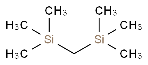 trimethyl[(trimethylsilyl)methyl]silane_分子结构_CAS_2117-28-4