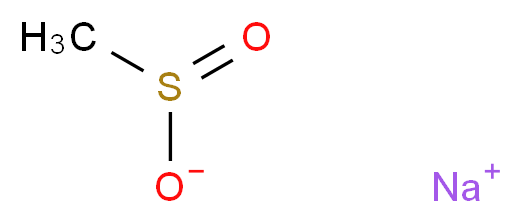 sodium methanesulfinate_分子结构_CAS_20277-69-4