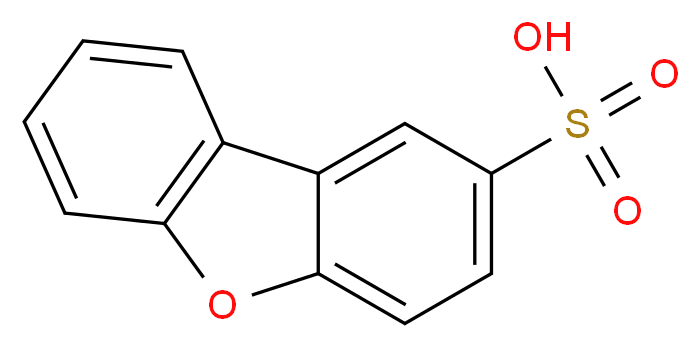 二苯并呋喃-2-磺酸水合物_分子结构_CAS_83863-63-2)