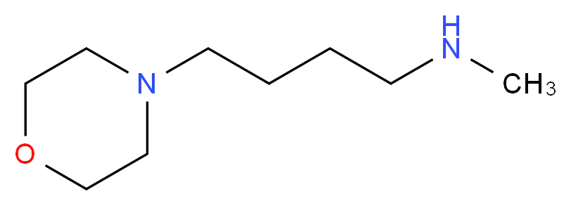 N-methyl-4-morpholin-4-ylbutan-1-amine_分子结构_CAS_938459-05-3)