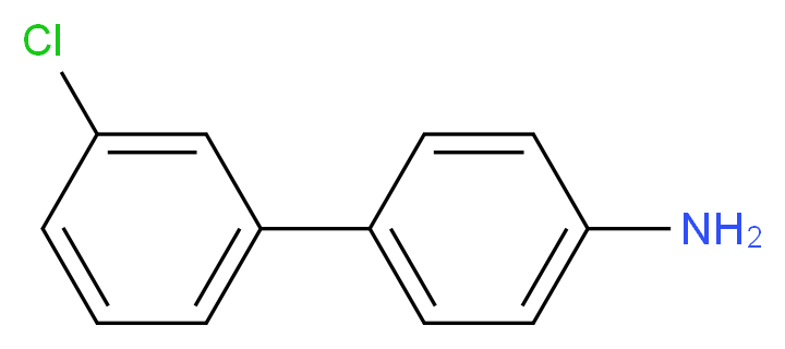 3'-Chloro-[1,1'-biphenyl]-4-amine_分子结构_CAS_5748-36-7)