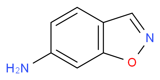 6-Amino-1,2-benzisoxazole_分子结构_CAS_828300-70-5)
