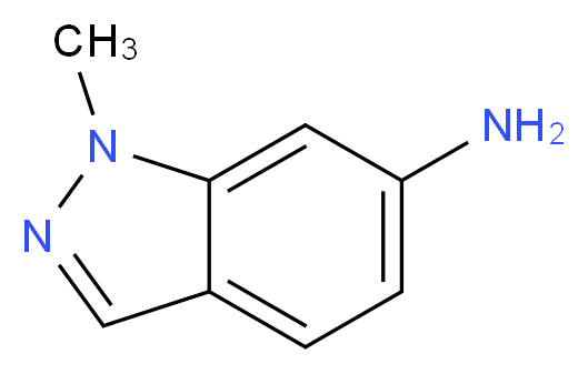 6-Amino-1-methyl-1H-indazole_分子结构_CAS_74728-65-7)