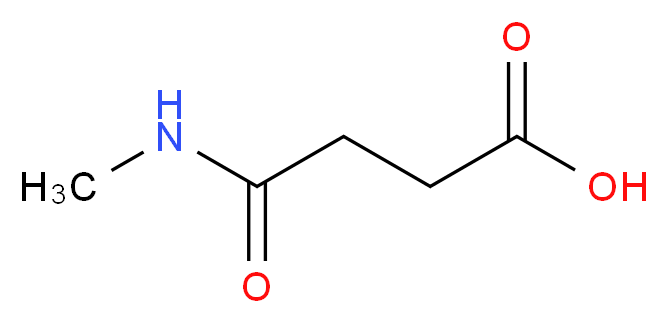 3-(methylcarbamoyl)propanoic acid_分子结构_CAS_6942-95-6